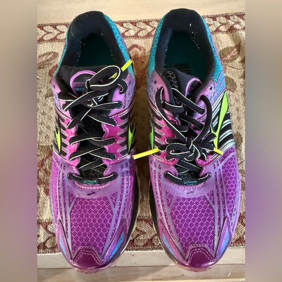 Women’s Brooks Purple Glycerin 12 Running Shoes Sneakers Size 8 M - Picture 9 of 15